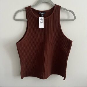 Express Ribbed Sweater Tank Top
